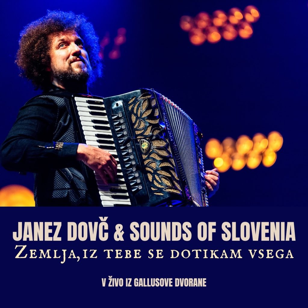 Naslovnica: Janez Dovč in Sounds of Slovenia - Zemlja, iz tebe se dotikam vsega